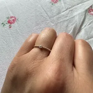 Mejuri | Jewelry | Mejuri Diamond Beaded Ring And Beaded